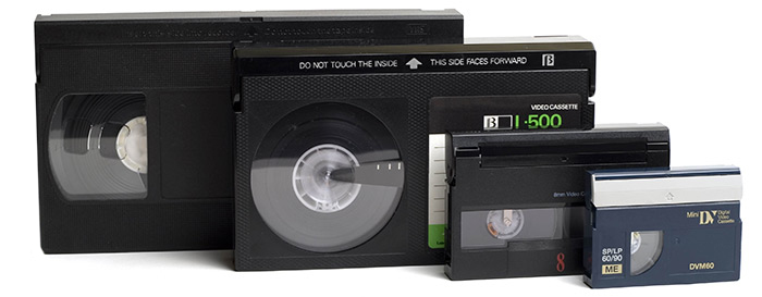 Оцифровка видеокассет VHS и mini-DV SONY